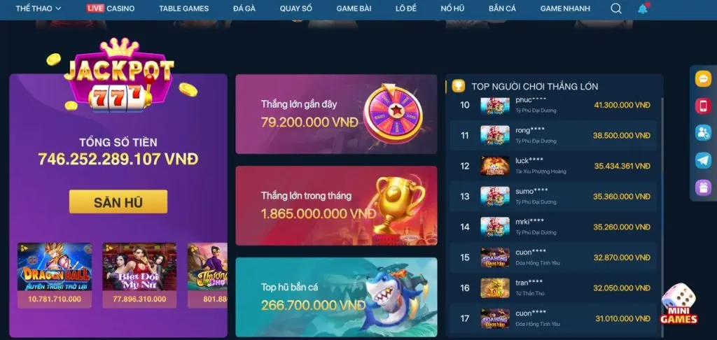 Thưởng giới thiệu bạn bè gacam67